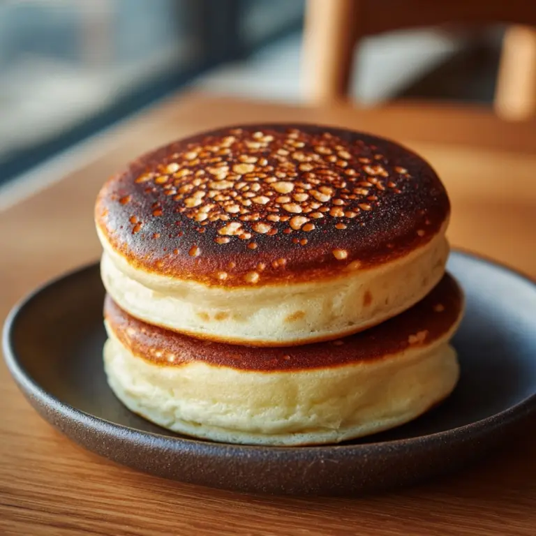 Fluffy Japanese Soufflé Pancakes Recipe