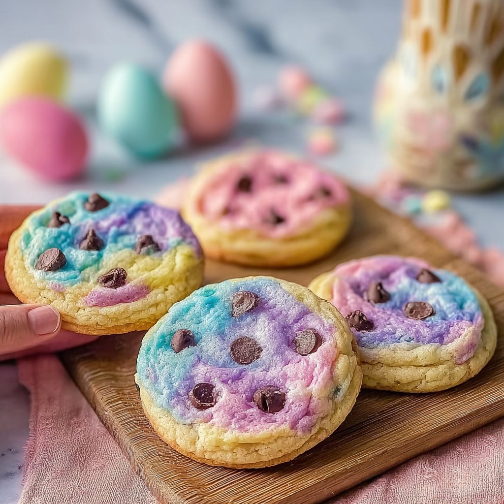 Easter Chocolate Chip Cookies Recipe - Recipe Image