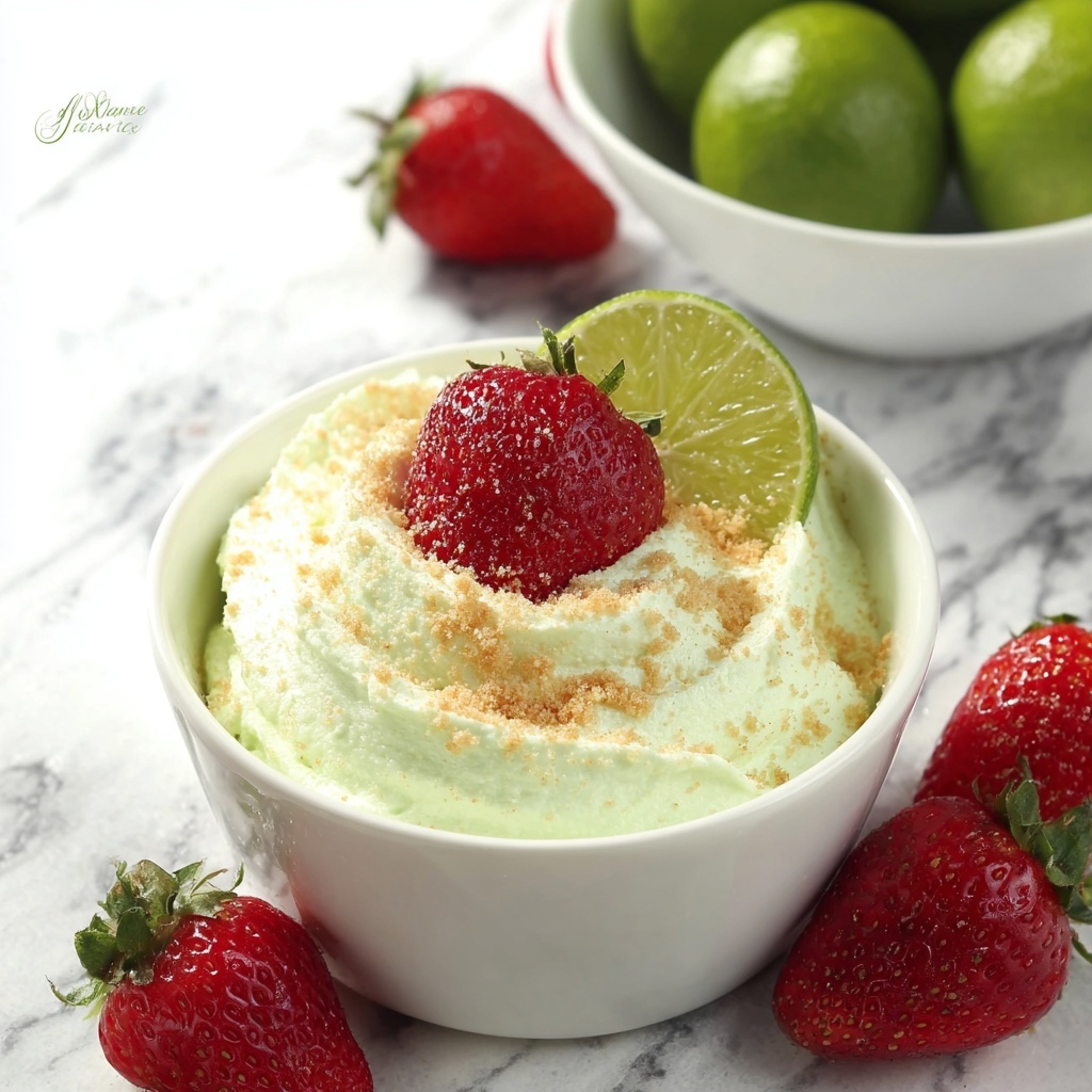 Easy Key Lime Cheesecake Dip Recipe - Recipe Image