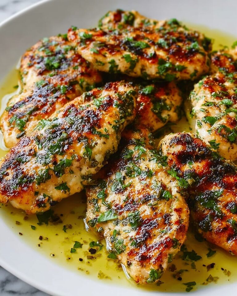Easy Cilantro Pesto Chicken Tenders Recipe