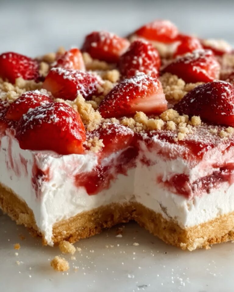 Strawberry Crunch Cheesecake Recipe