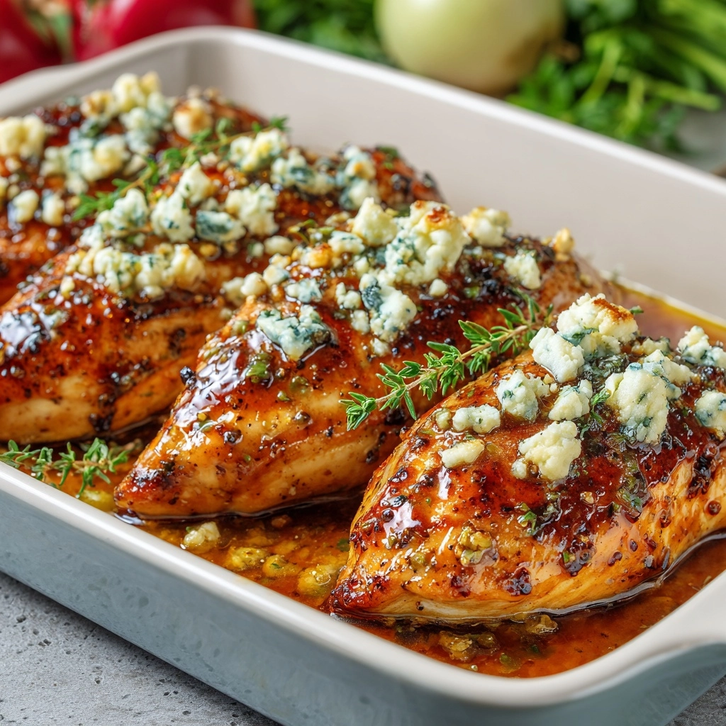 Hot Honey Feta Chicken Recipe - Recipe Image