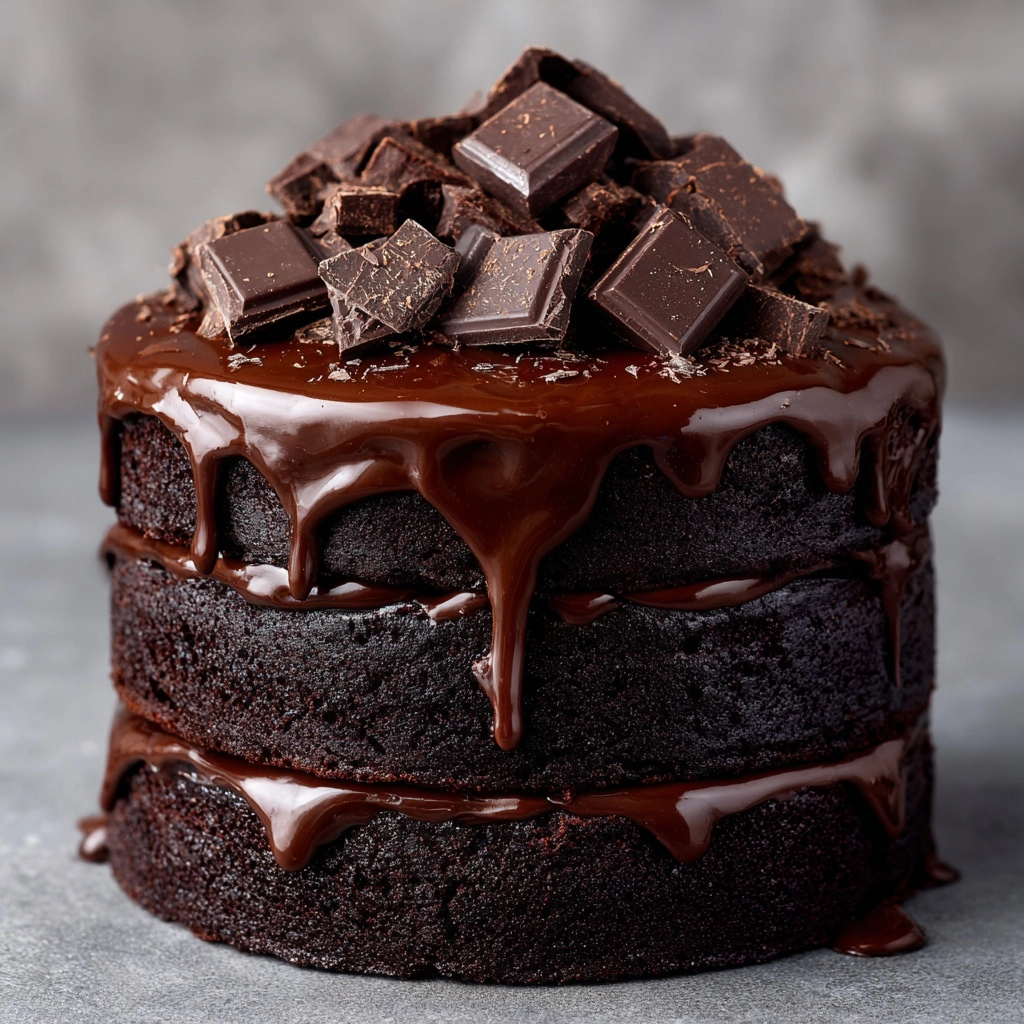 Easy Chocolate Cake Recipe - Recipe Image