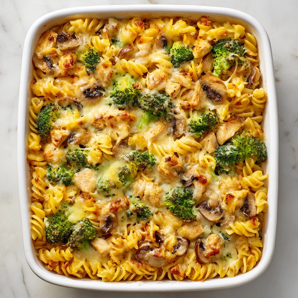 Healthier Broccoli Chicken Casserole Recipe - Recipe Image