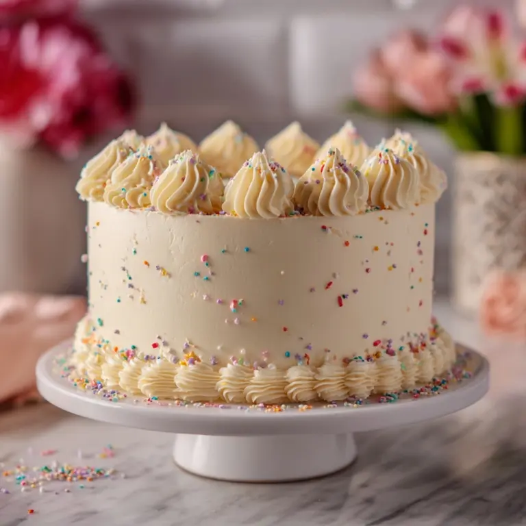 Classic White Cake Recipe