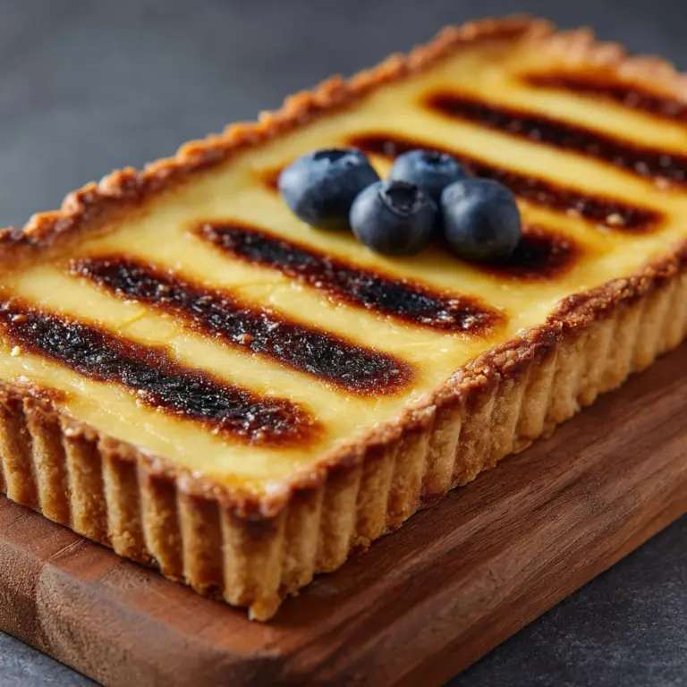 Vanilla Bean Custard Tart Recipe