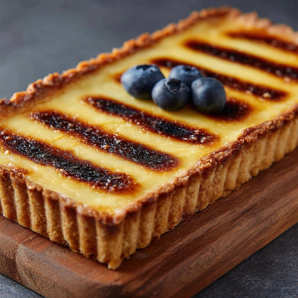 Vanilla Bean Custard Tart Recipe - Recipe Image