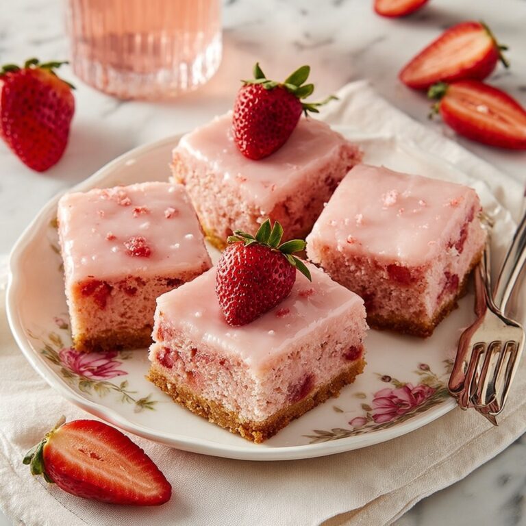 Strawberry Brownies Recipe