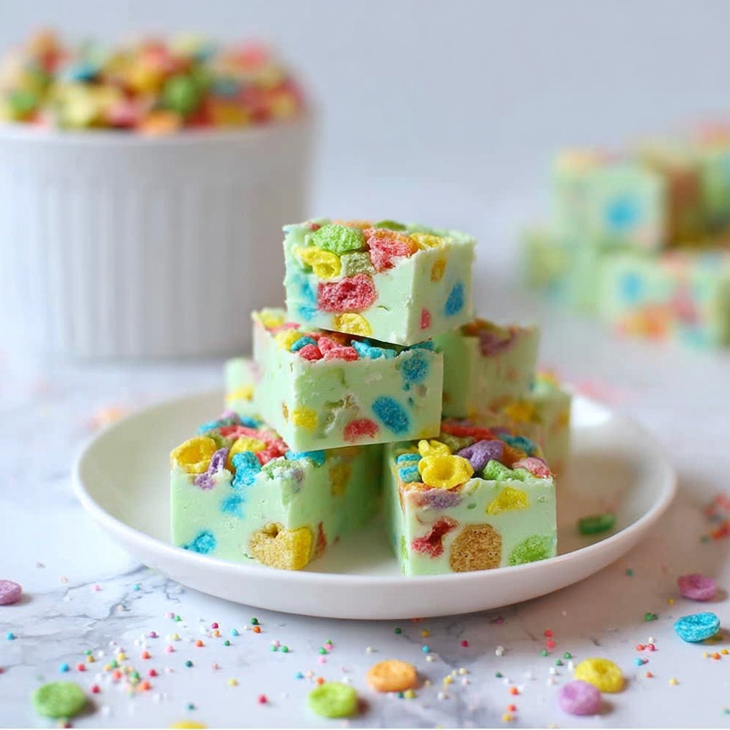Lucky Charms Fudge Recipe - Recipe Image