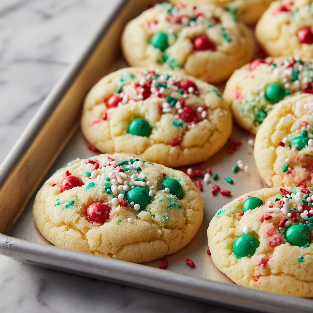 Cake Mix Christmas Cookies Recipe - Recipe Image