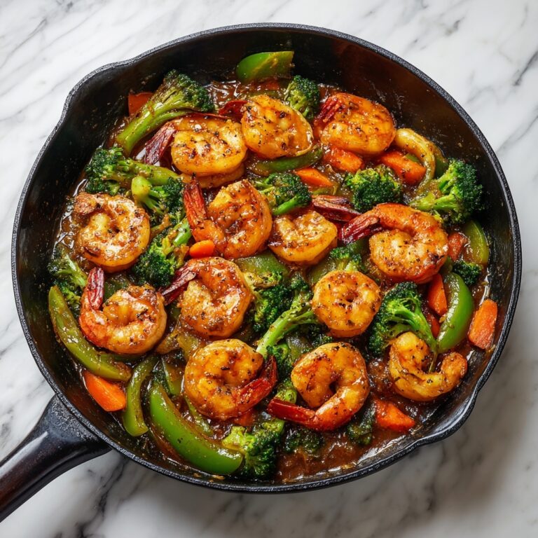 Honey Garlic Shrimp & Zucchini Stir-Fry Recipe