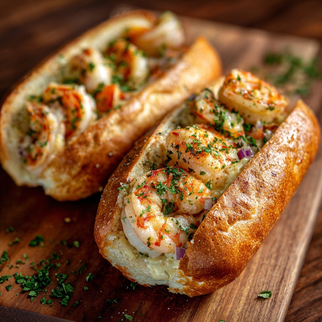 Shrimp Rolls on Brioche Buns Recipe - Recipe Image