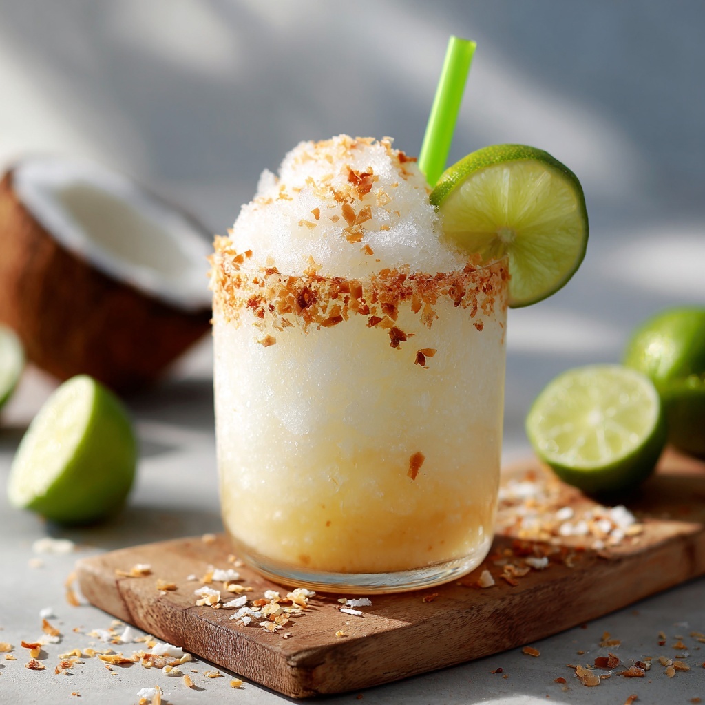 Coconut Lime Drink Recipe - Recipe Image