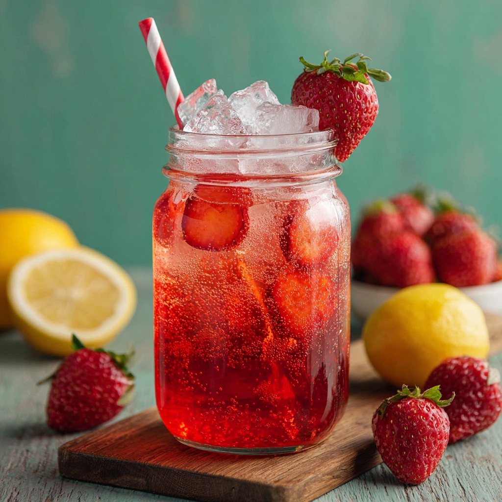 State Fair Strawberry Lemonade Recipe - Recipe Image