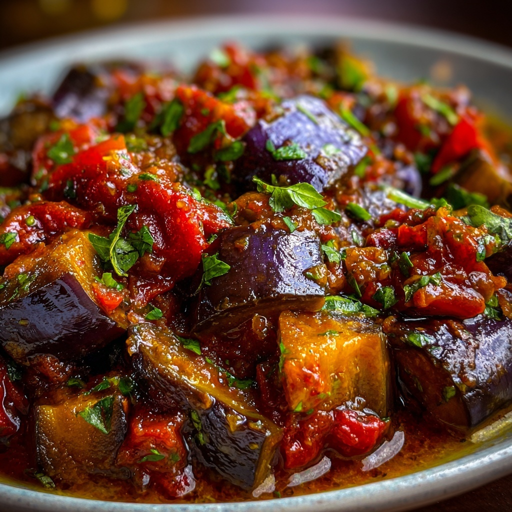 Moroccan Zaalouk Recipe - Recipe Image