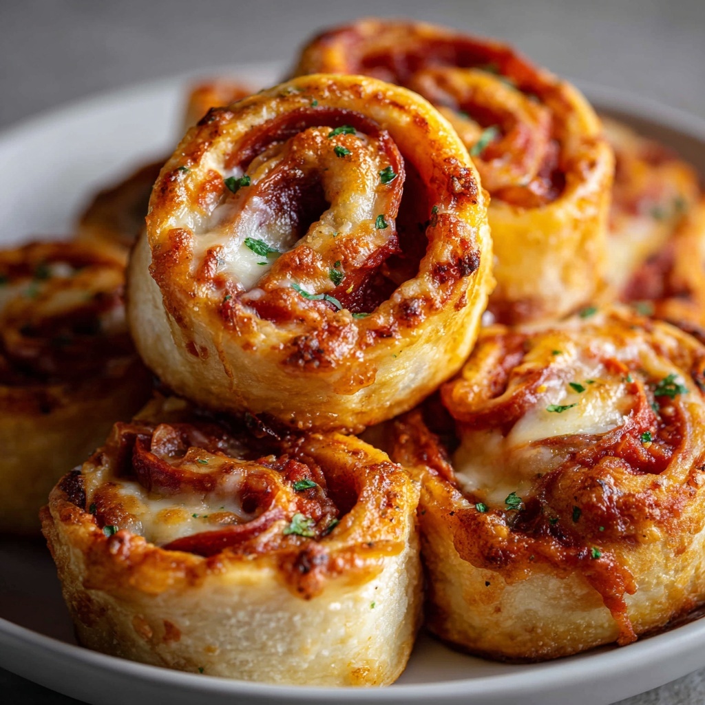 Easy Air Fryer Pizza Roll Ups Recipe - Recipe Image