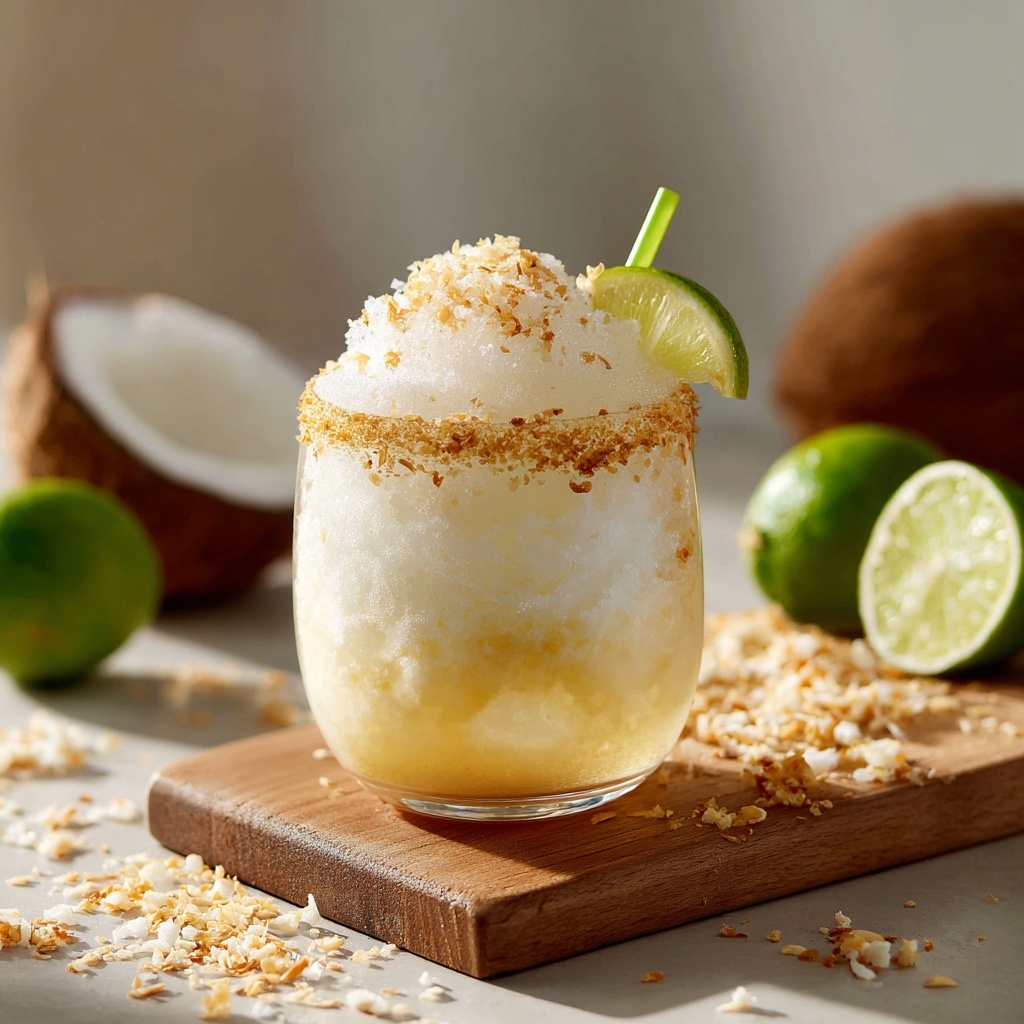 Coconut Lime Drink Recipe - Recipe Image