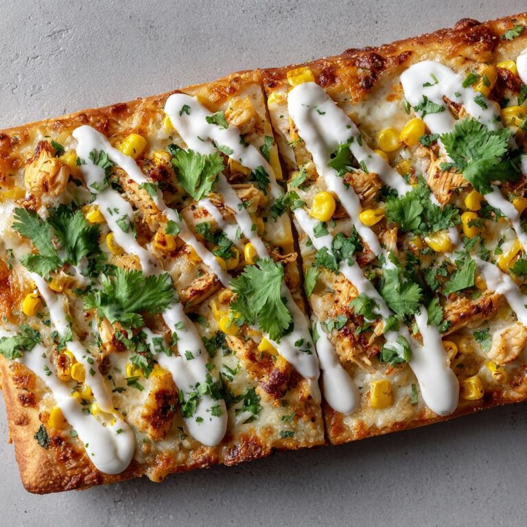 Elote-Style Flatbread: A Delicious Vegan Twist Recipe