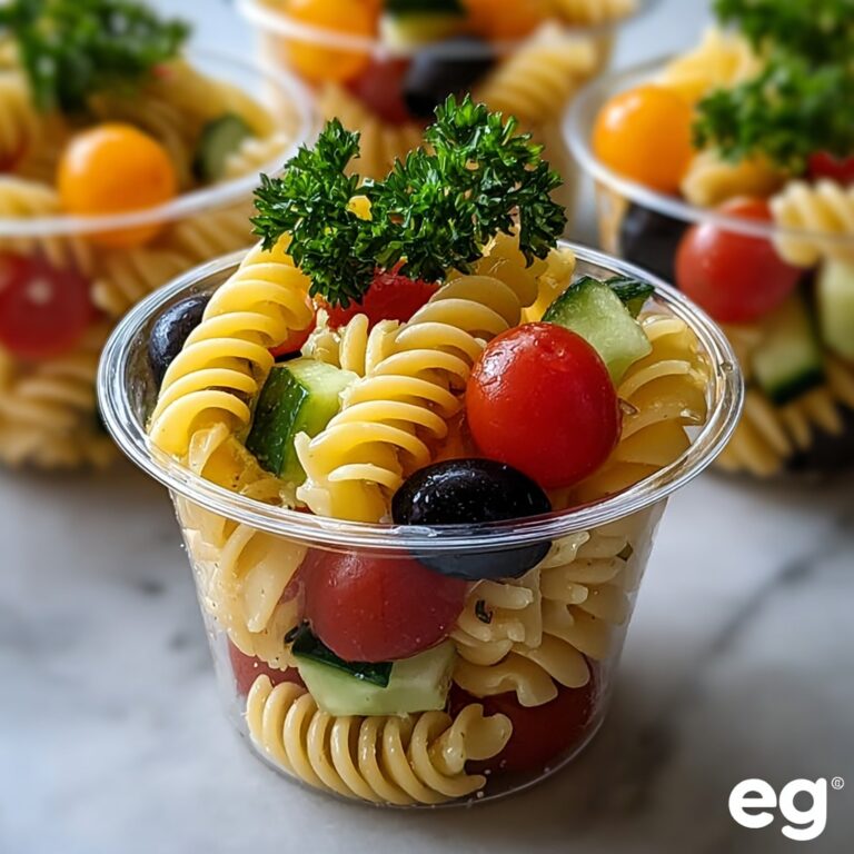 Pasta Salad Cups Recipe