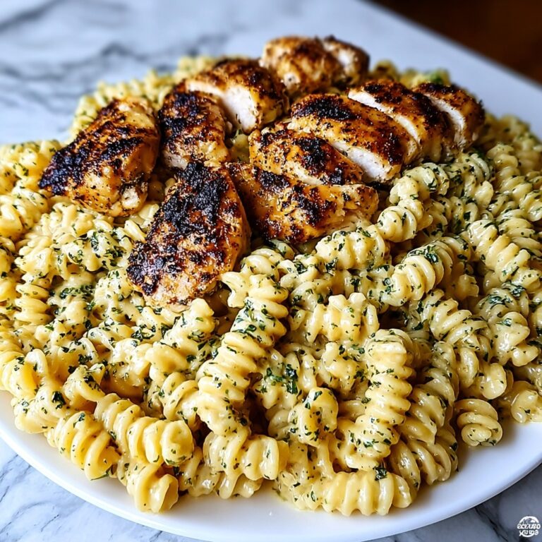 Indulgent Creamy Garlic Butter Chicken and Rotini Delight Recipe