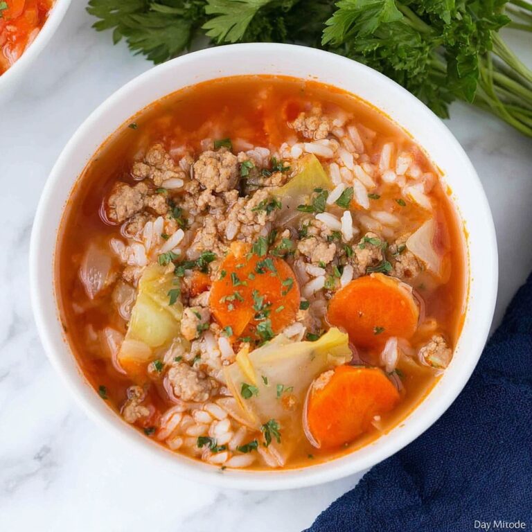 Cabbage Roll Soup Recipe
