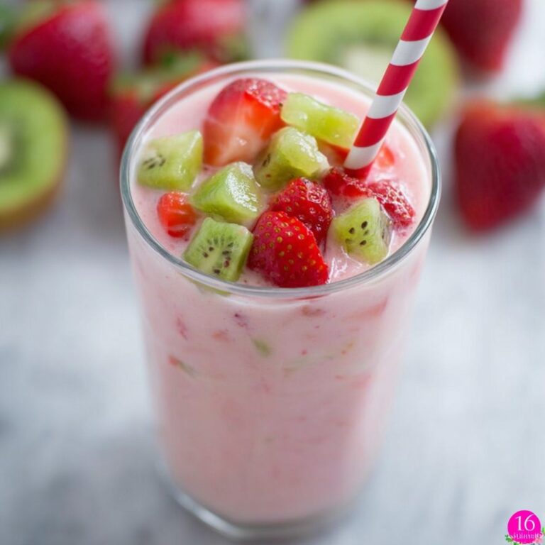 Strawberry Kiwi Smoothie Recipe