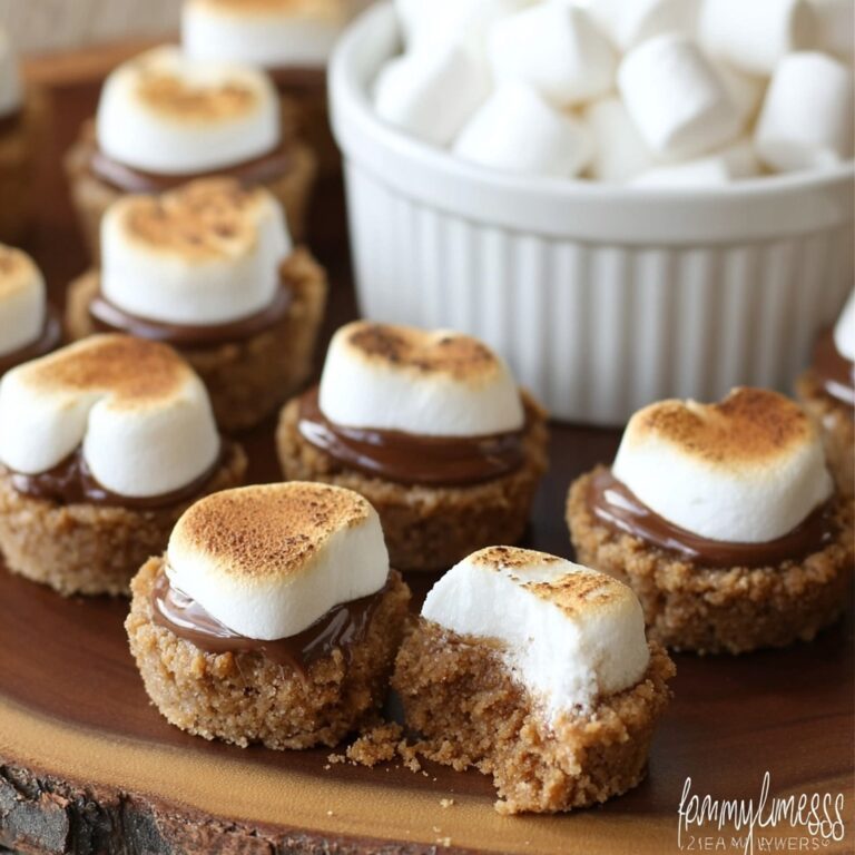 Peanut Butter Cup Smore Bites Recipe