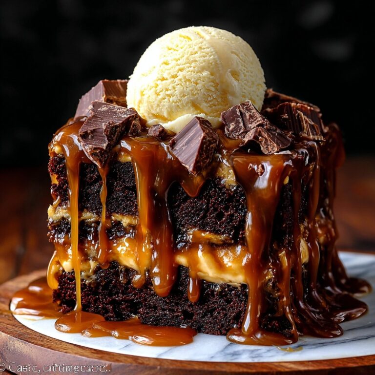 Chocolate Caramel Dump Cake Recipe