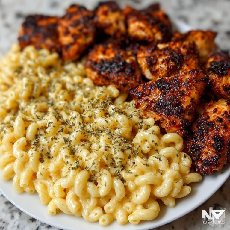 Creamy Velveeta Chicken Rotini with Mozzarella Garlic Sauce Recipe