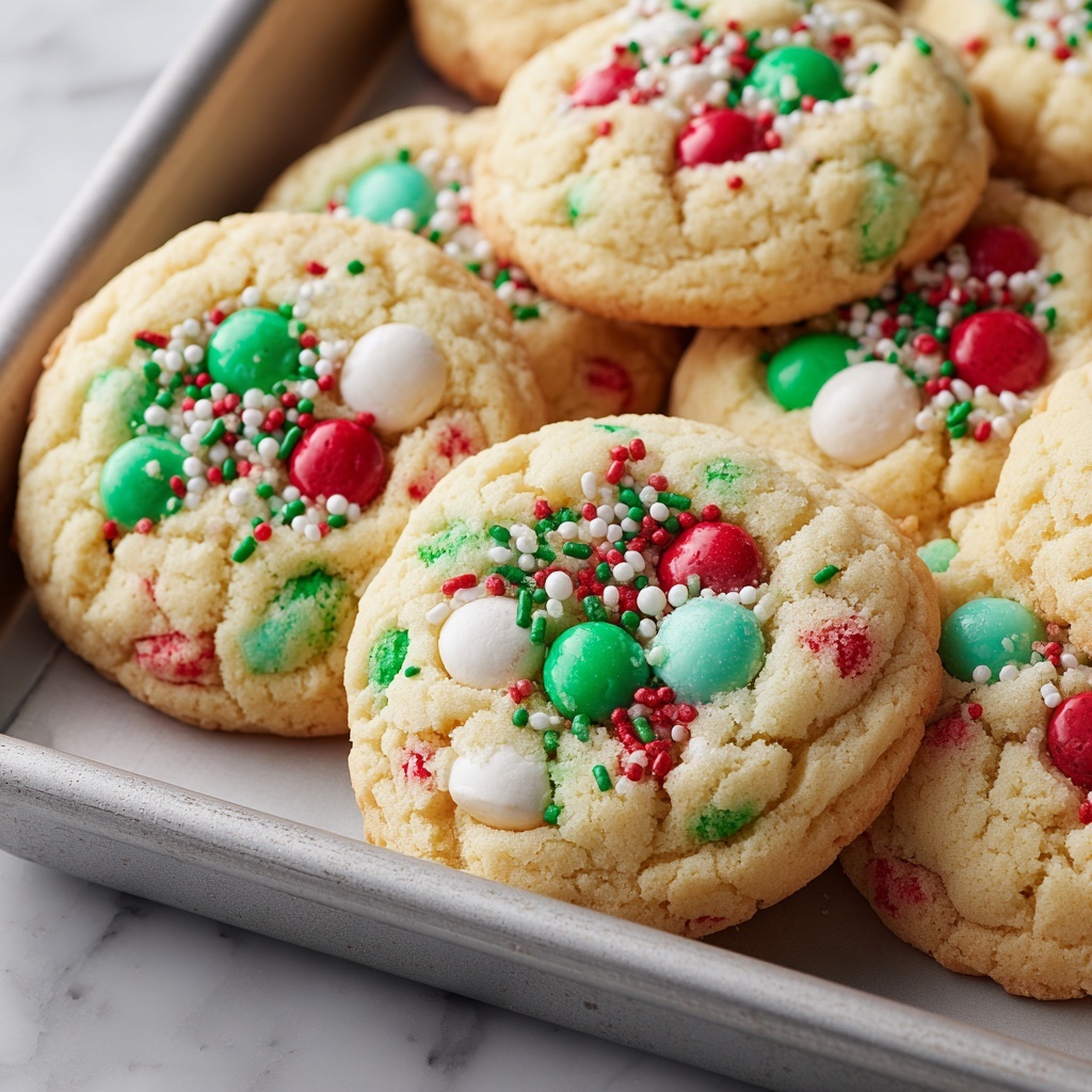 Cake Mix Christmas Cookies Recipe - Recipe Image