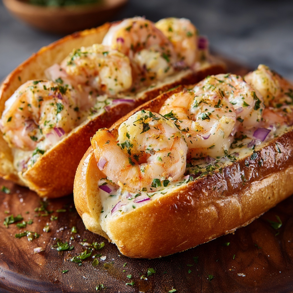 Shrimp Rolls on Brioche Buns Recipe - Recipe Image