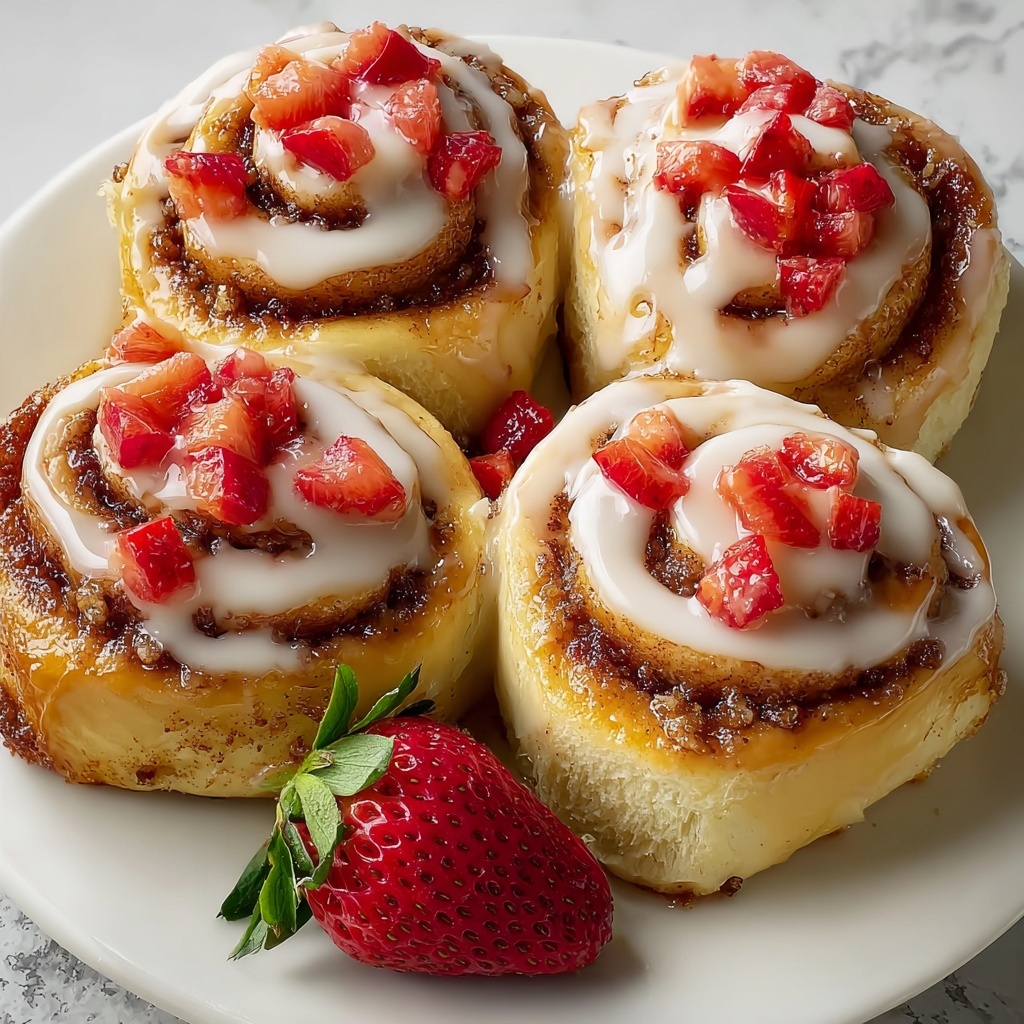 Strawberry Cheesecake Rolls Recipe - Recipe Image