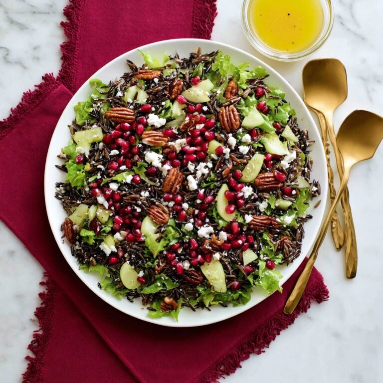 Holiday Salad with Wild Rice and Citrus Vinaigrette Recipe