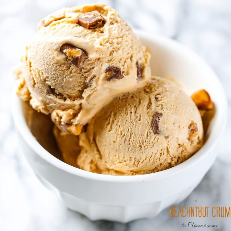 No Churn Peanut Butter Cup Ice Cream Recipe