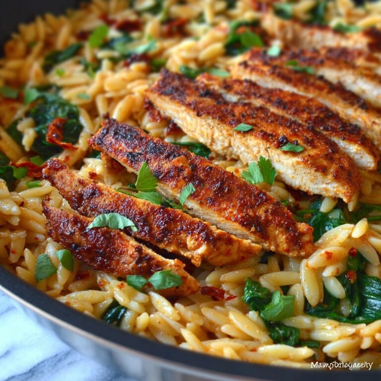 Cajun Chicken Orzo Recipe