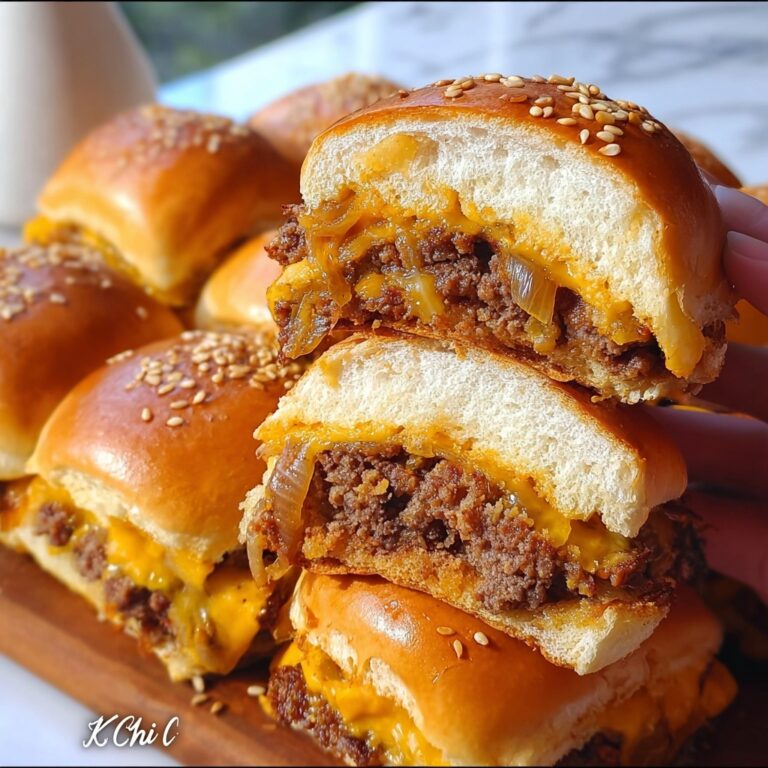 Cheeseburger Sliders Recipe