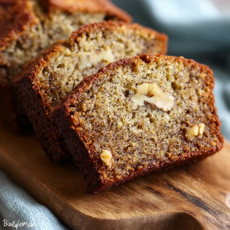 Old Fashioned Banana Bread Recipe