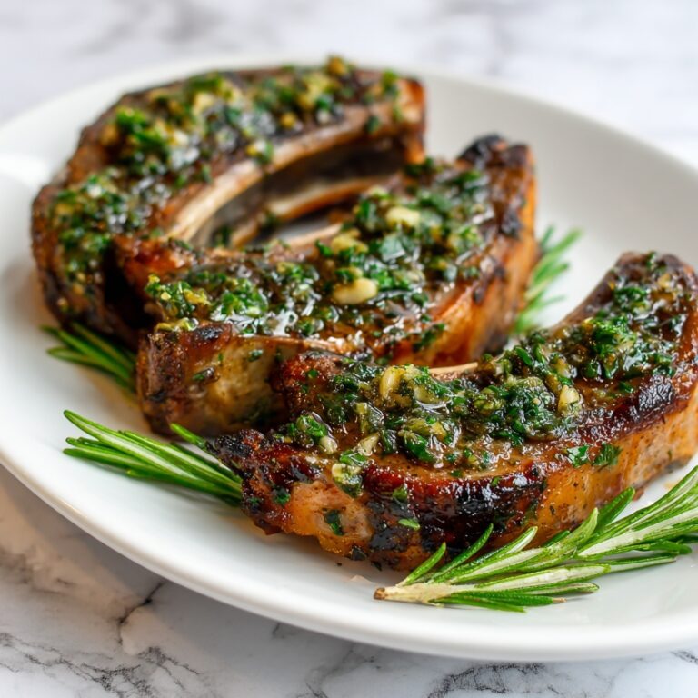 Garlic Butter Lamb Chops Recipe