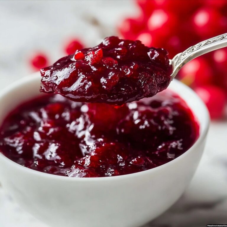 Easy Classic Cranberry Sauce Recipe
