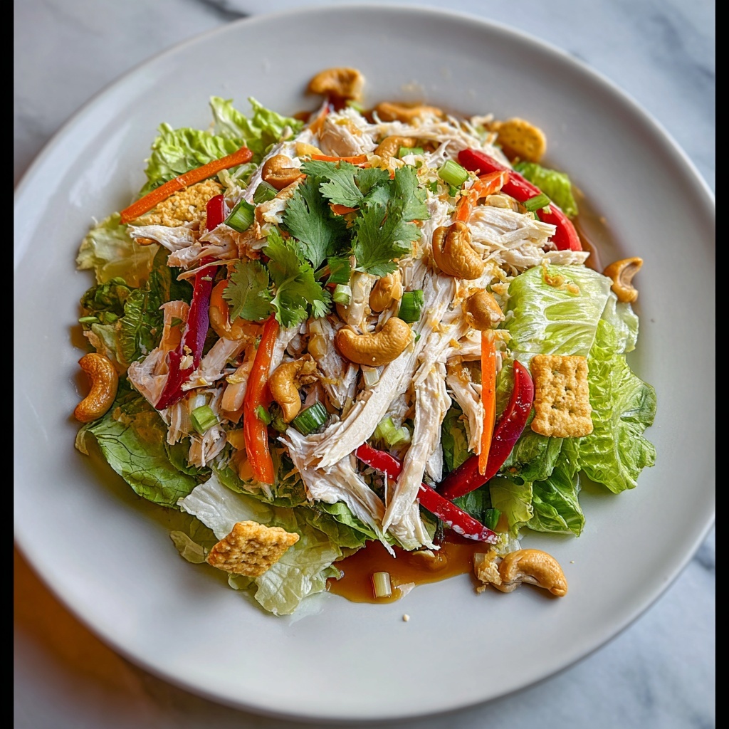 Chicken Cashew Crunch Salad Recipe - Recipe Image