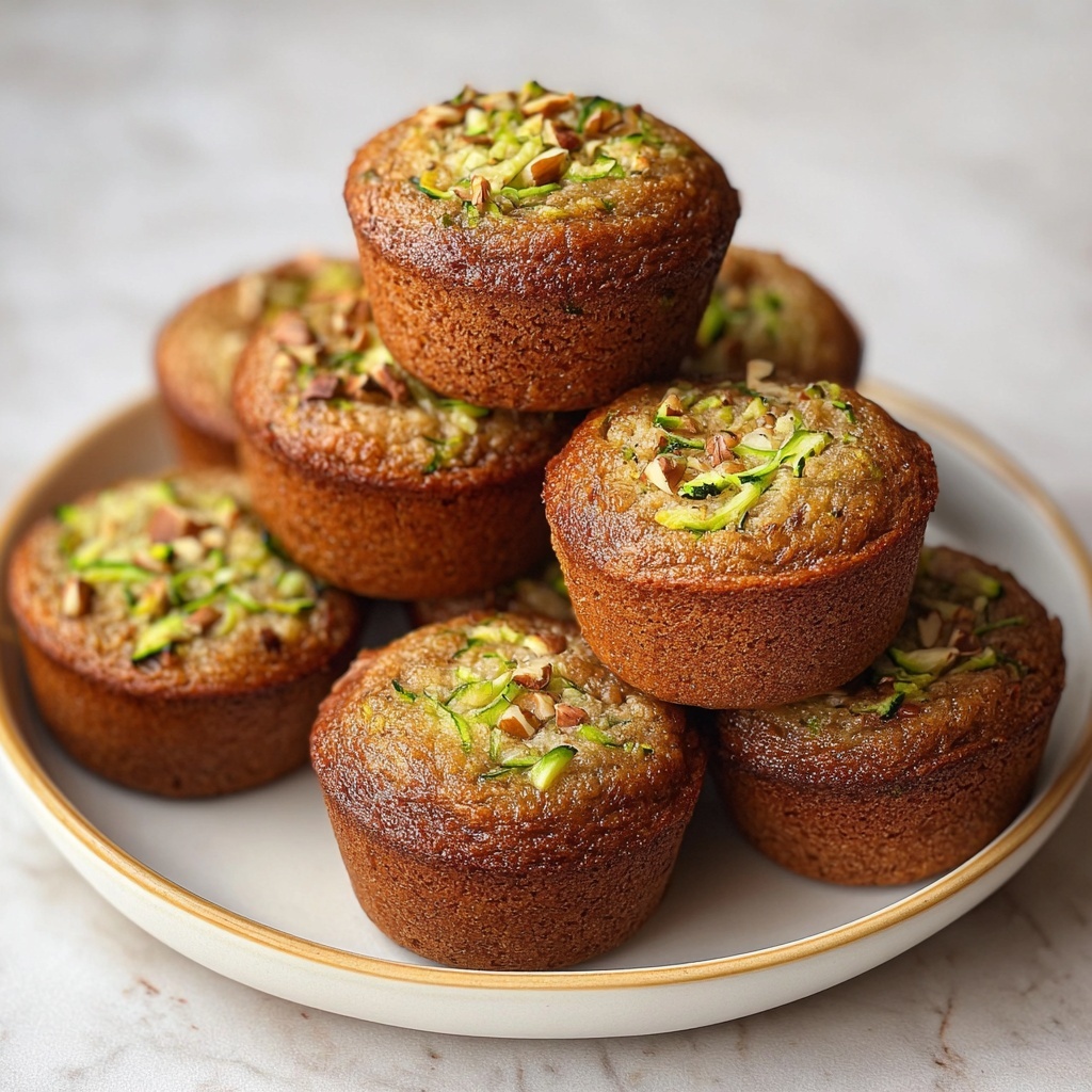 Banana Zucchini Muffins Recipe - Recipe Image