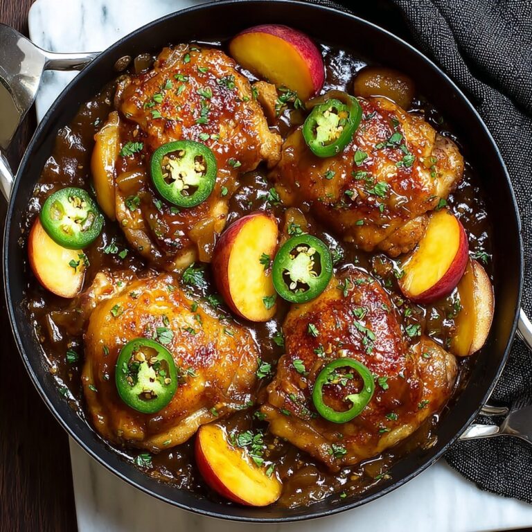 Jalapeno Peach Chicken Recipe