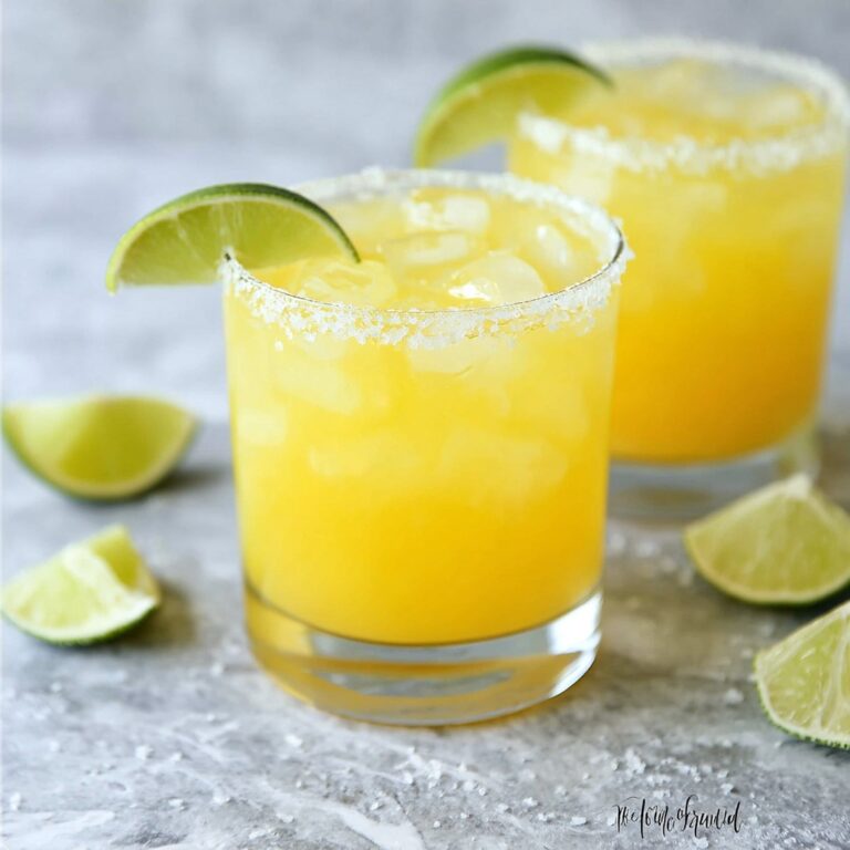 Easy Mango Margaritas Recipe