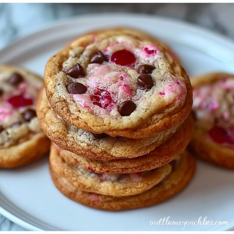 Maraschino Cherry Chocolate Chip Cookies Recipe