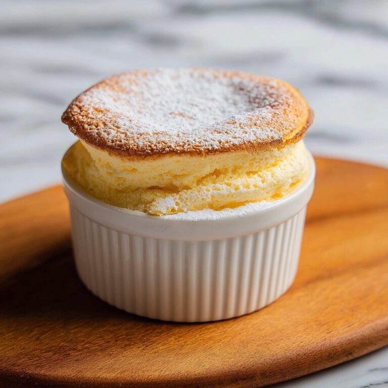 Eggnog Soufflé with Holiday Spices Recipe