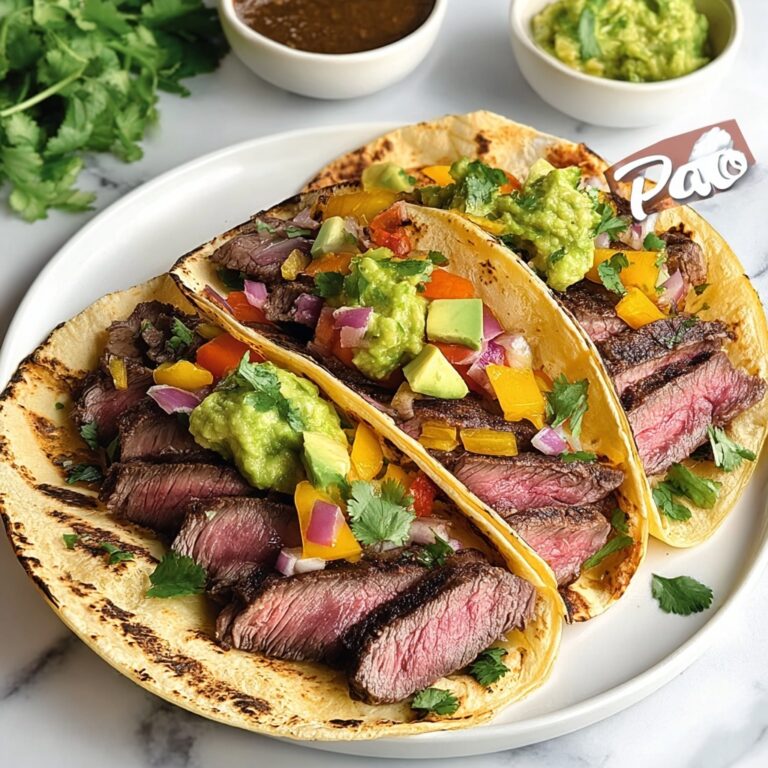 Grilled Flank Steak Tacos Recipe